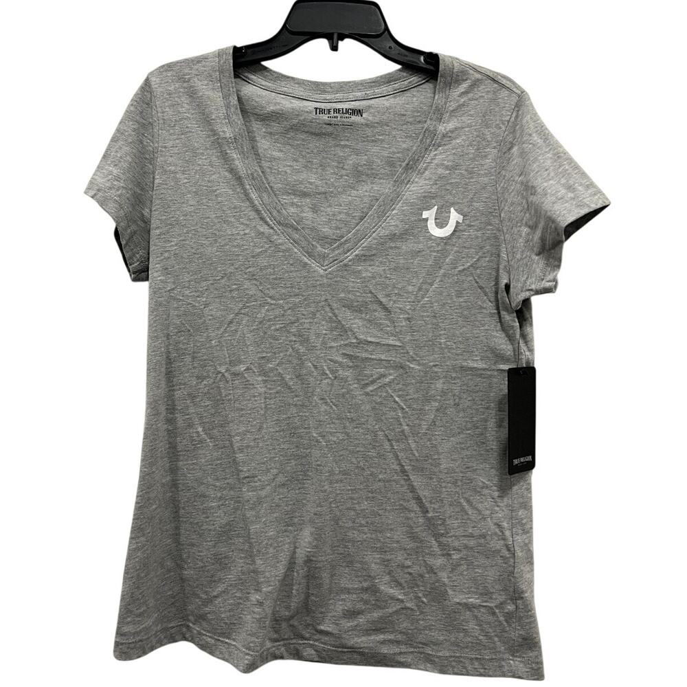 NEW True Religion T Shirt Horseshoe Logo Y2K Style